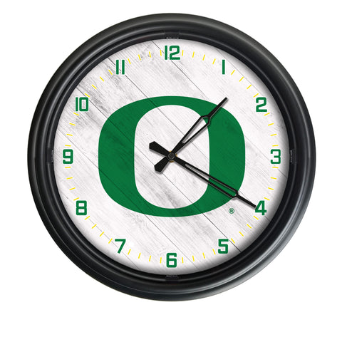 University of Oregon Ducks Logo LED Clock | LED Outdoor Clock