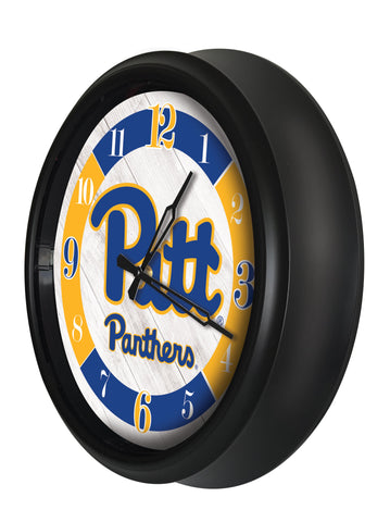 Pittsburgh Panthers Logo LED Clock | LED Outdoor Clock