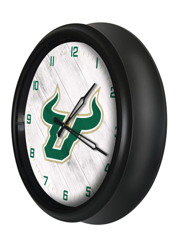 South Florida Bulls Logo LED Clock | LED Outdoor Clock