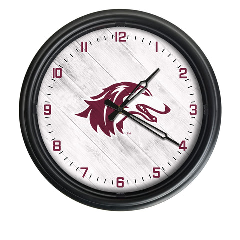 Southern Illinois Salukis Logo LED Clock | LED Outdoor Clock