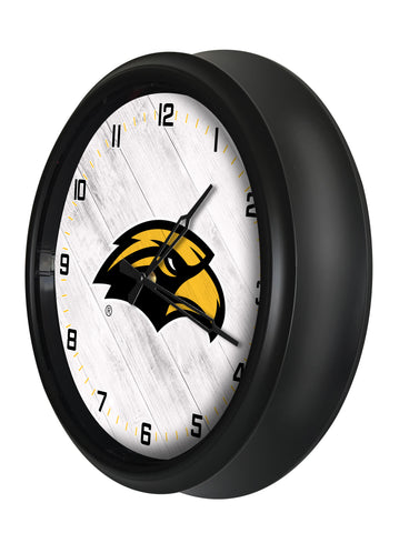 Southern Miss Golden Eagles Logo LED Clock | LED Outdoor Clock
