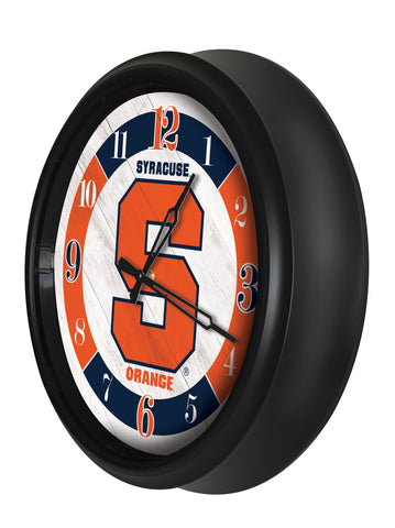 Syracuse Orange Logo LED Clock | LED Outdoor Clock