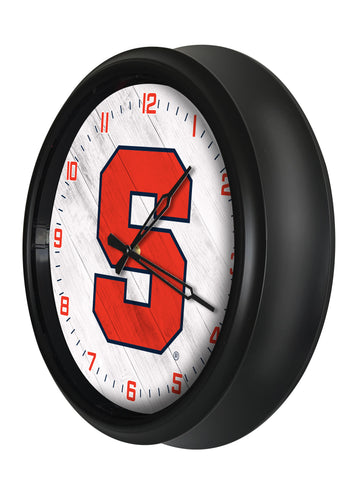 Syracuse Orange Logo LED Clock | LED Outdoor Clock