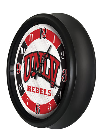 UNLV Runnin' Rebels Logo LED Clock | LED Outdoor Clock