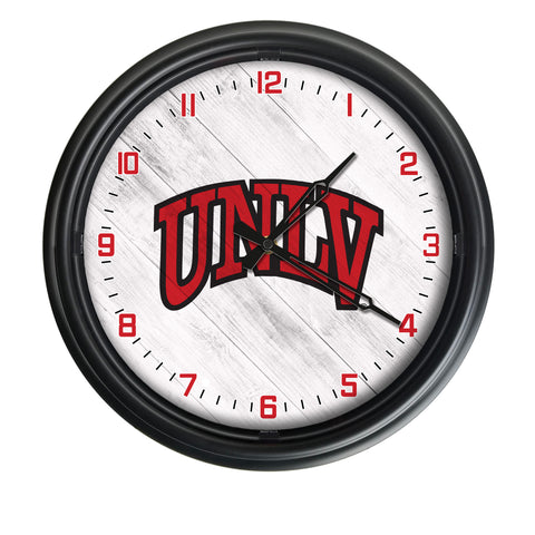UNLV Runnin' Rebels Logo LED Clock | LED Outdoor Clock