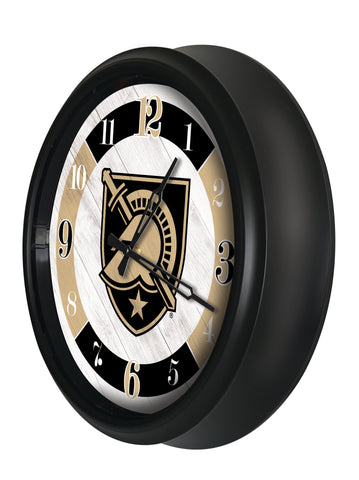 US Military Academy Black Knights Logo LED Clock | LED Outdoor Clock