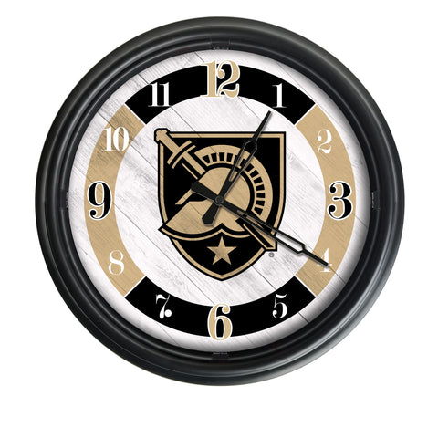 US Military Academy Black Knights Logo LED Clock | LED Outdoor Clock