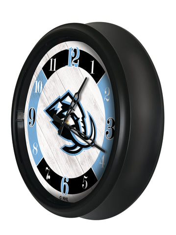 Utah Mammoth Logo LED Clock | LED Outdoor Clock