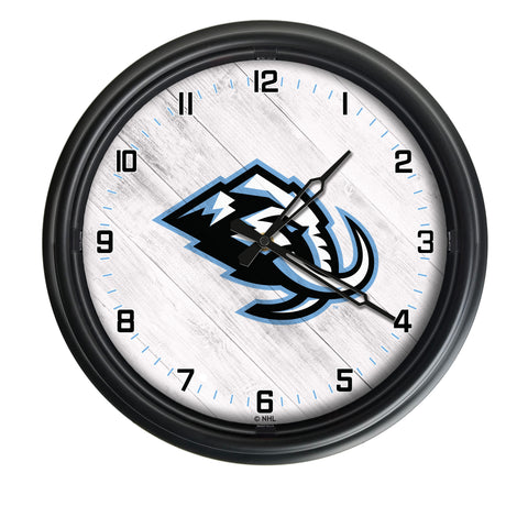 Utah Mammoth Logo LED Clock | LED Outdoor Clock