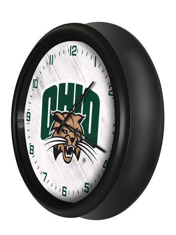 Ohio Bobcats Logo LED Clock | LED Outdoor Clock