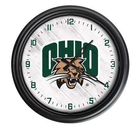 Ohio Bobcats Logo LED Clock | LED Outdoor Clock