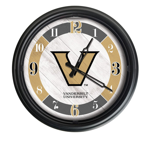 Vanderbilt Commodores Logo LED Clock | LED Outdoor Clock