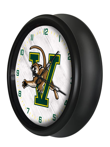 Vermont Catamounts Logo LED Clock | LED Outdoor Clock