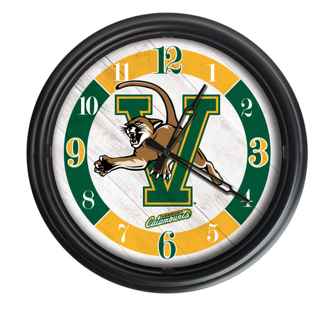 Vermont Catamounts Logo LED Clock | LED Outdoor Clock