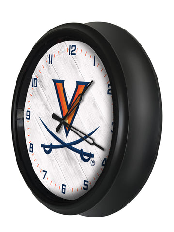 Virginia Cavaliers Logo LED Clock | LED Outdoor Clock