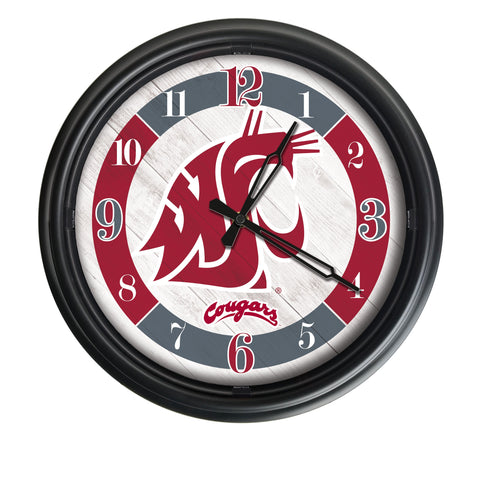Washington State Cougars Logo LED Clock | LED Outdoor Clock