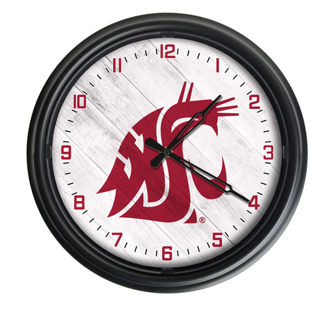 Washington State Cougars Logo LED Clock | LED Outdoor Clock
