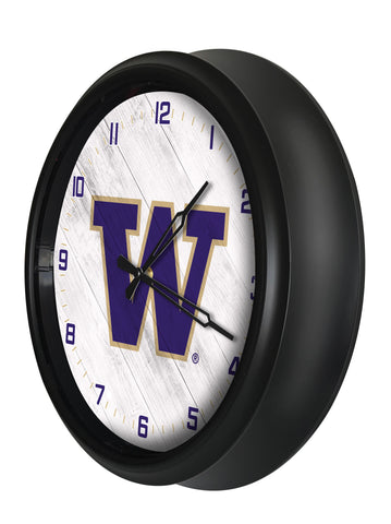 Washington Huskies Logo LED Clock | LED Outdoor Clock