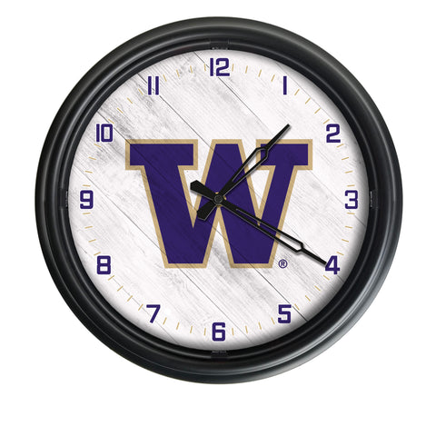 Washington Huskies Logo LED Clock | LED Outdoor Clock