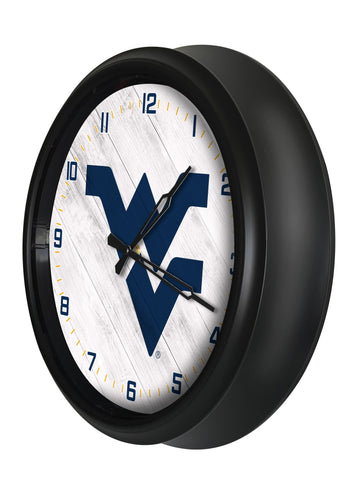 West Virginia Mountaineers Logo LED Clock | LED Outdoor Clock