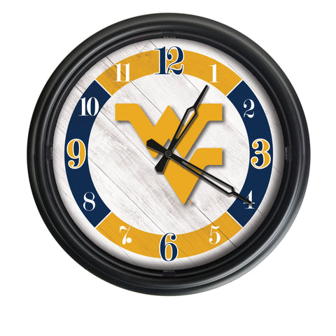 West Virginia Mountaineers Logo LED Clock | LED Outdoor Clock