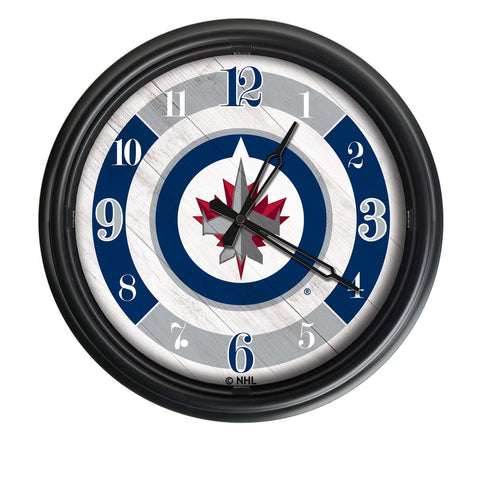 Winnipeg Jets Logo LED Clock | LED Outdoor Clock