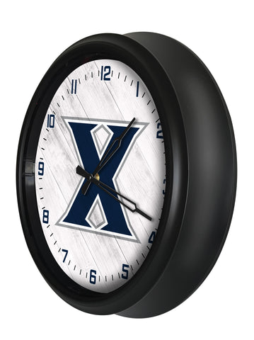 Xavier Musketeers Logo LED Clock | LED Outdoor Clock