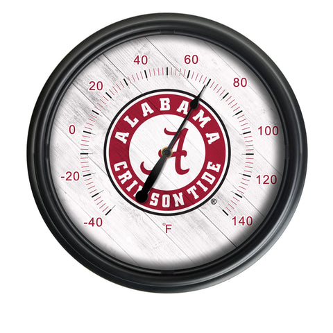 University of Alabama (Script A) Logo LED Thermometer | LED Outdoor Thermometer