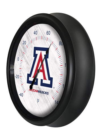 University of Arizona Logo LED Thermometer | LED Outdoor Thermometer