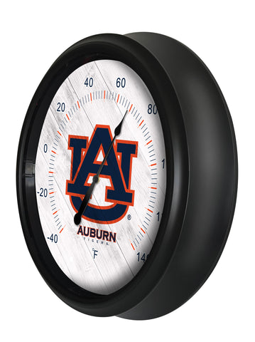 Auburn University Logo LED Thermometer | LED Outdoor Thermometer