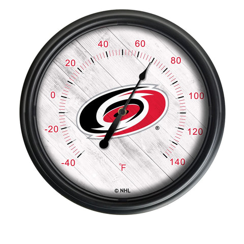 Carolina Hurricanes Logo LED Thermometer | LED Outdoor Thermometer