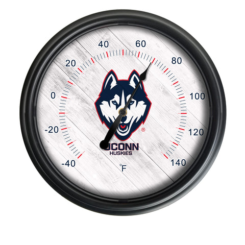 University of Connecticut Logo LED Thermometer | LED Outdoor Thermometer