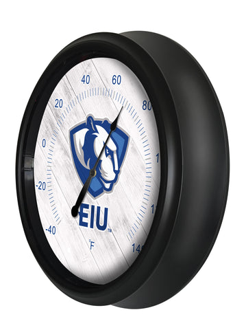 Eastern Illinois University Logo LED Thermometer | LED Outdoor Thermometer
