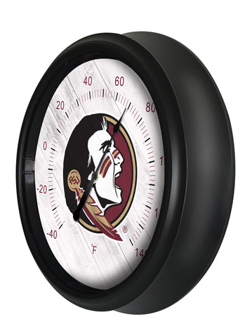 Florida State (Head) Logo LED Thermometer | LED Outdoor Thermometer