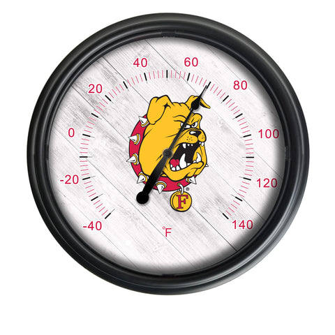 Ferris State University Logo LED Thermometer | LED Outdoor Thermometer