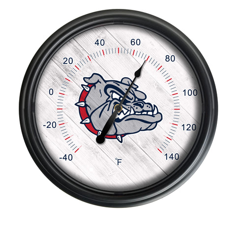 Gonzaga Logo LED Thermometer | LED Outdoor Thermometer