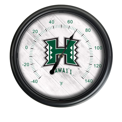 University of Hawaii Logo LED Thermometer | LED Outdoor Thermometer