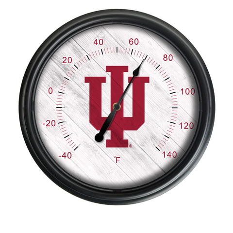 Indiana University Logo LED Thermometer | LED Outdoor Thermometer