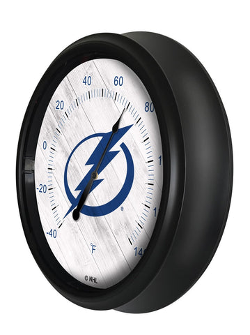 Tampa Bay Lightning Logo LED Thermometer | LED Outdoor Thermometer