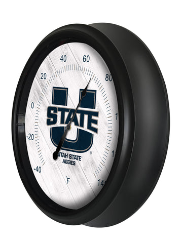 Utah State University LED Thermometer | LED Outdoor Thermometer