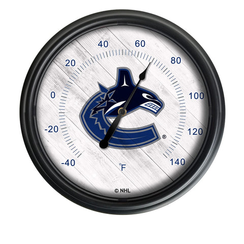 Vancouver Canucks Logo LED Thermometer | LED Outdoor Thermometer