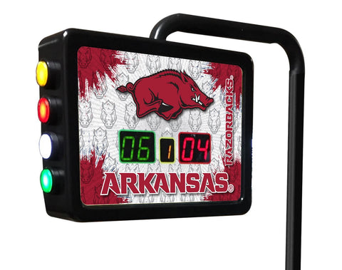 Arkansas Razorbacks Electronic Shuffleboard Table Scoreboard