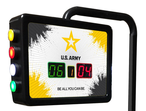 US Army Electronic Shuffleboard Table Scoreboard