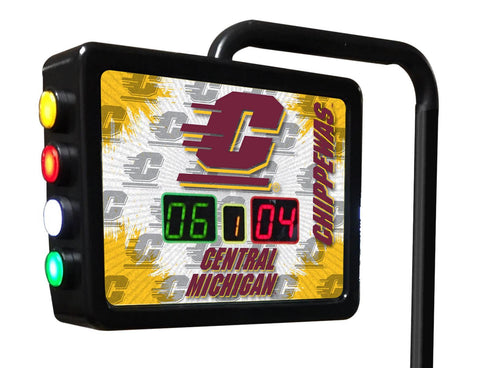 Central Michigan Chippewas Electronic Shuffleboard Table Scoreboard