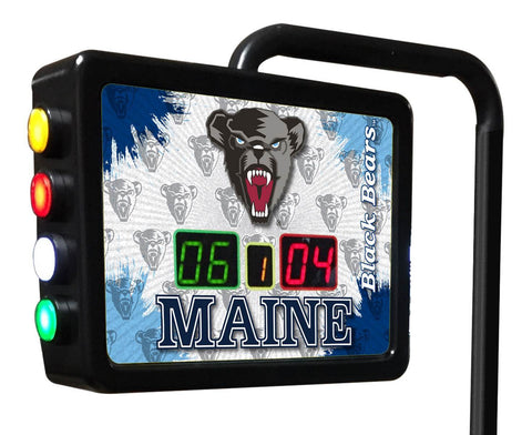 Maine Black Bears Electronic Shuffleboard Table Scoreboard