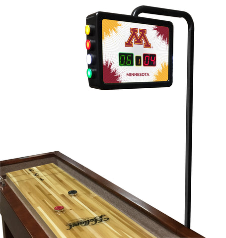 Minnesota Gophers Electronic Shuffleboard Table Scoreboard