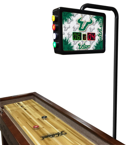 South Florida Bulls Electronic Shuffleboard Table Scoreboard