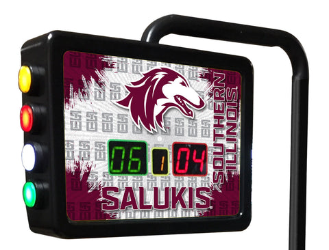 Southern Illinois Salukis Electronic Shuffleboard Table Scoreboard
