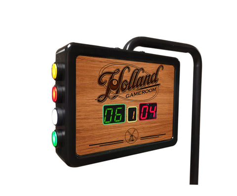 Chardonnay Electronic Shuffleboard Table Scoreboard