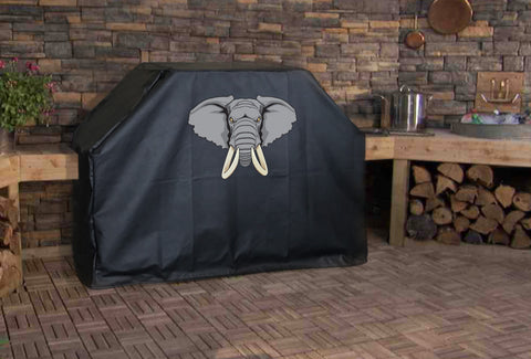 African Elephant Head BBQ Grill Cover